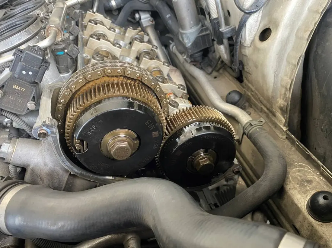 E92 M3 S65 引擎 VANOS 齒輪與正時鏈條