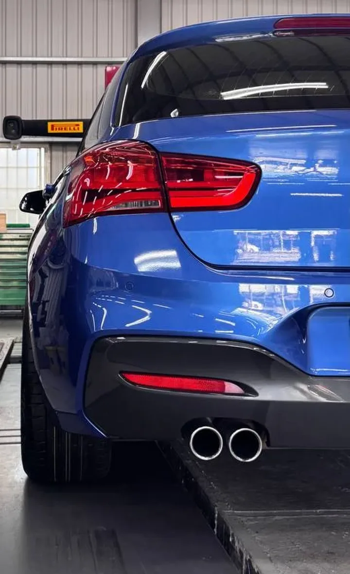 BMW F20 120i 換上 BBS RE848 後輪
